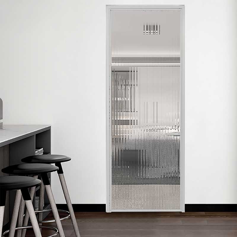 Extremely Narrow Aluminum Swing Door